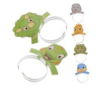 GETAJGHSD 6Pcs Dinosaur Headband Cute Cartoon Hair for Comfortable Costume Accessories for Parties and Celebrations for Dinosaur Theme Parties and Photos