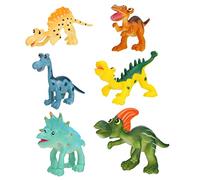 GETAJGHSD 6Pcs Dinosaur Model Realistic Simulation Figures for Educational Plastic Dinosaurs for Learning and Play Great Photography for Boys