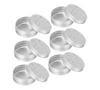 GETAJGHSD 6pcs Dog Scent Training Boxes 80ml Metal Tins with Lids for Nose Work Agility Training Equipment for Dogs and Working Breeds