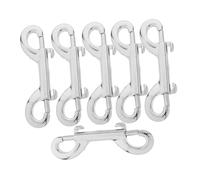 GETAJGHSD 6Pcs Double Ended Dog Leash with Swivel Hook Clips for Secure Pet Walking Dual Pet Management Chain for Enhanced Safety and Control