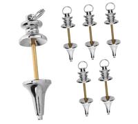 GETAJGHSD 6pcs Dowsing Spiritual Answers Balancing Pendulum Pendant Accessories for Divination