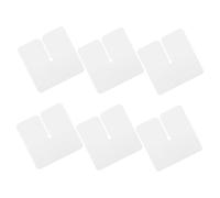 GETAJGHSD 6pcs Hair Extension Heat Shield Pads Spacer Protectors for Hair Glue Attachment Lightweight Portable Tool Professional Use