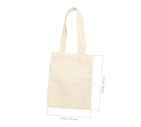 GETAJGHSD 6Pcs Large Capacity Sublimation Tote Bag Reusable Plain Canvas Handbag for Shopping Travel Gym School Practical Storage Pouch for Women with Wide Usage and Surface