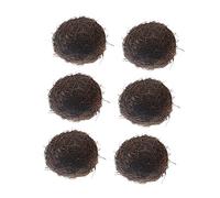 GETAJGHSD 6pcs Rattan Bird Nest Decoration Creative Faux Rattan Birdhouses for Easter Party Indoor Outdoor Use Unique Nest Ornaments for Photography Props Garden Decor