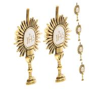 GETAJGHSD 6pcs Religious Lapel Pins Chalice and Cross Brooches for First Communion Symbol of Faith and Hope Lightweight Spiritual Accessories for Celebrations and Milestones