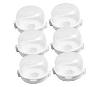 GETAJGHSD 6Pcs Stove Protectors for Kitchen Safety Covers to Prevent Accidental Burns Safety Knob Locks for Gas Stove and Oven Peace of Mind for Parents