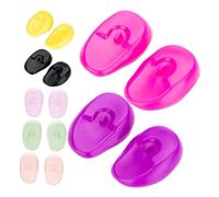 GETAJGHSD 7pairs High-temperature Resistant Silicone Ear Protectors for Hair Dyeing and Perming Reusable Heat Shield Ear Covers with Chemical Barrier for Home and Salon Hairdressing