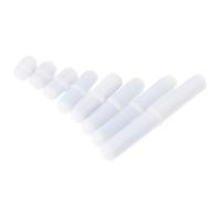 GETAJGHSD 8Pcs B-Type Magnetic Stirring Bars Set Ptfe Coated Cylindrical Laboratory Stirrer Rods High Temperature Resistant Chemical Resistant for Lab Mixing and Biochemistry Use