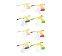 GETAJGHSD 8pcs Balancing Bird Educational Retro Eagle Gravity Plaything for Stimulating Curiosity and Attention for Tabletop Fun and Balance Techniques