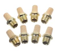 GETAJGHSD 8pcs Copper Pneumatic Mufflers 1/4 Inch Thread Air Silencers Easy Installation and Sound Prevention for Industrial Fields