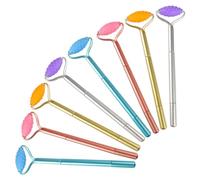 GETAJGHSD 8pcs Creative Shape Writing Gel Pens for Students Assorted Colour Plastic Material Wear Resistant Not Easy to Deform Study Note Taking