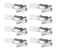 GETAJGHSD 8pcs Downlight Retrofit Spring Clips Metal Retaining Clamps for Recessed Ceiling Lights Fixed Lamp Fastening Accessories for Tube and Spotlights Installation