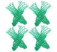 GETAJGHSD 8pcs Green Nylon Billiard Table Pockets Replacement Mesh Hollow Design and Closed End Easy Installation for Snooker Tables for Competitive Play and Training Sessions
