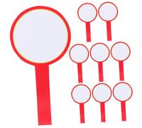 GETAJGHSD 8Pcs Handheld Writable Scoreboard Erasable Paddles for Voting Scoring and Events Double Sided Dry Erase Boards for Judges and Competitions