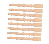 GETAJGHSD 8pcs Mini Table Legs Miniature Dollhouse Furniture Legs Dollhouse Miniature Table Legs Dollhouse Coffee Table Dollhouse Table Accessories Dollhouse Miniature Furniture Parts