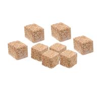 GETAJGHSD 8pcs Miniature Haystack Decorations Rustic Farm Diorama Accessories for Dollhouses Farms and Fairy Tale Gardens for Autumn Decor