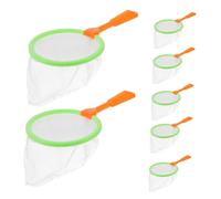 GETAJGHSD 8pcs Portable Fishing Nets for Outdoor Fun Fish Catcher for Boys for Catching Insects Bugs and Fish Random Color
