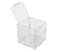 GETAJGHSD Acrylic Reptile Terrarium with Observation Window and Portable Design for Tarantulas and Bugs, for Home and Travel Use, Secure Habitat for Jumping Spiders and Insects