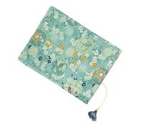 GETAJGHSD Adjustable Cloth Book Cover Sleeve Handmade Decorative Book Protector for Notebooks Schoolbooks Hardcovers Lightweight Sleeve with Floral Pattern for