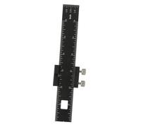 GETAJGHSD Adjustable Metal Slide Ruler Portable Woodworking Measuring Tool for Engineers Carpenters with Precision Marking and Anti-corrosion Design