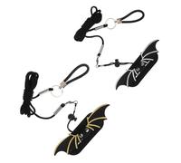 GETAJGHSD Adjustable Small Reptile Leash with Wing Harness Lightweight PU Pet Traction Rope for Bearded Dragons Chameleons Squirrels Comfortable Outdoor Walking in Parks and Gardens