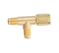 GETAJGHSD Air Conditioner Adapter SAE Standard Fitting for HVAC Tools Precision Connection Technology Compact Hose Connector for Mobile Repairs Seamless Integration for Systems