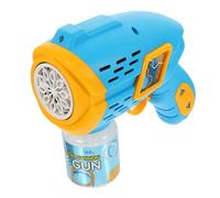 GETAJGHSD Automatic Electric Bubble Blower for Portable Handheld Bubble Machine in Sky Blue Easy to Use for Outdoor Summer Parties and Playtime