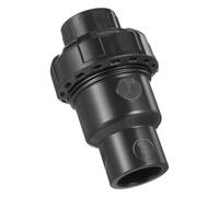 GETAJGHSD Back-Pressure Check Valve One-Way Water Conducting Upvc Plastic Non-Return Flap Valve for Industrial and Plumbing Applications