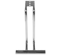 GETAJGHSD Barber Chair Footrest Pedal Replacement with Ergonomic Design and Comfortable Foot Support, Metal Silver Footrest for Salon Chairs Suitable for Barber Shop Hairdressing Equipment
