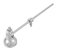 GETAJGHSD Bass Drum Adjustable Pedal Beater Aluminum Alloy Hammer Head Replacement Compatible Single and Double Pedals Equipped Seamless Adjustment for Live and Practice Sessions