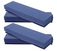 GETAJGHSD Blue Cloth Pp Pen Case 4pcs for Employees, Pen Wrapping Case