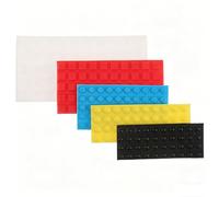 GETAJGHSD Braille Bump Dot Stickers Raised Tactile Dots 5pcs with Adhesive Backing for Daily Living Aids and Enhanced Accessibility for Visually Impaired and Low Vision Individuals