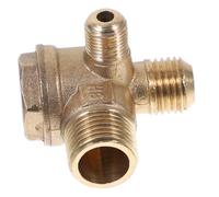 GETAJGHSD Brass Air Compressor Check Valves Replacement for Piston Pumps Corrosion-Resistant Valve with External Thread for Easy Installation and Pipeline Connection