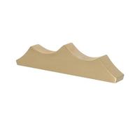 GETAJGHSD Brass Brush Pen Holder and Paperweight in Elegant Mountain Shape, Multi-functional Decorative Office and Calligraphy Workshop Supplies with Minimalist Golden Design