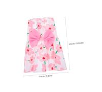 GETAJGHSD Breathable Floral Dog Dress for Small Dogs Summer Outfit Lightweight Puppy Clothes Easy Off Stylish Sundress for Dachshunds French Bulldog Outfits