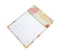GETAJGHSD Business Wall Calendar Spiral Bound Monthly Planner with Large Date Blocks Elegant Floral Design for Home Office Family Scheduling Full Year Layout for Management