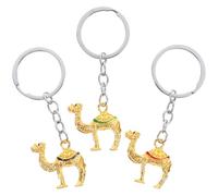 GETAJGHSD Camel Keychain 3Pcs Set Lightweight Animal Charm Bag Pendant with Blue and Green Epoxy Resin Souvenir for Travel