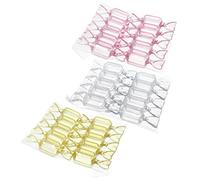GETAJGHSD Candy Boxes and Can Be Opened and Closed with Smooth 30pcs Candy-shaped Packaging Containers Made of Sturdy Ps Material for Weddings and Bridal Parties