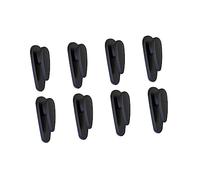 GETAJGHSD Car Hooks 8pcs Self-adhesive Small Hooks for Instrument Desk Car Hanger Practical Black Multi-use Dashboard Organizer for Vehicle Storage