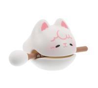 GETAJGHSD Cartoon Fish Zen Drum Percussion Instrument Adorable Wooden Temple Block for Home Office Decor Relaxation Accessory for Rv and Desktop Aesthetic