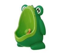 GETAJGHSD Cartoon Frog Boy Pee Potty with Rotating Windmill Fun Training Urinal for Boys Wall-Mounted Space-Saving Toilet Made of Premium PP