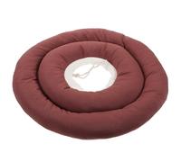 GETAJGHSD Cat Collar Anti-scratch Neck for Wound Healing Breathable Protective Pet Neck Comfortable Post-surgery Pet for Cats and Dogs Wine Red