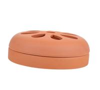 GETAJGHSD Ceramic Hollow Box Incense Burner with Lid Heat-resistant Coil Holder Plate Safe for Bedroom Office Dormitory Prevents Soot and Accidental Touch Pets