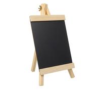 GETAJGHSD Chalkboard Easel Wooden Mini A-Frame Tabletop Board for Menu Display, Wedding Shower, Cafes, and Restaurant Signage with Lightweight Frame