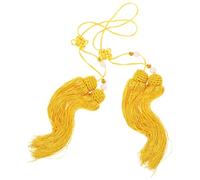 GETAJGHSD Chinese Sword Knot Tassels Set 2Pcs Ethnic Style Decorative Accessories for Tai Chi and Martial Arts Practice