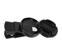 GETAJGHSD Clip on Neutral Density Filter Universal Phone Lens Filter 37mm Adjustable Light Reduction Easy to Install and Remove Aluminum Alloy Optical Nylon for Cloud and Human Stream