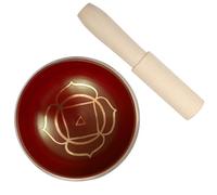 GETAJGHSD Copper Singing Bowl Set Meditation Sound Bowl with Wooden Stick and Covers Therapeutic Simple Appearance Workmanship Spiritual Gift for Men and Women