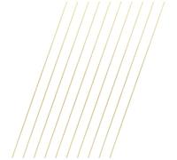 GETAJGHSD Copper Support Sticks Golden Metal Rods 10pcs for Precision Craftsmanship for Clay Figure Modeling and Sculpting Materials for Pottery Sculpture and Craft Sculpture