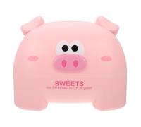 GETAJGHSD Creative Pig Shaped Tissue Holder Box for Tissues with Large Capacity and Abs Material, Elegant and Lovely Cartoon Style Napkin Box Suitable for Office and Travel Use