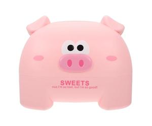 GETAJGHSD Creative Pig Shaped Tissue Holder Box for Tissues with Large Capacity and Abs Material, Elegant and Lovely Cartoon Style Napkin Box Suitable for Office and Travel Use